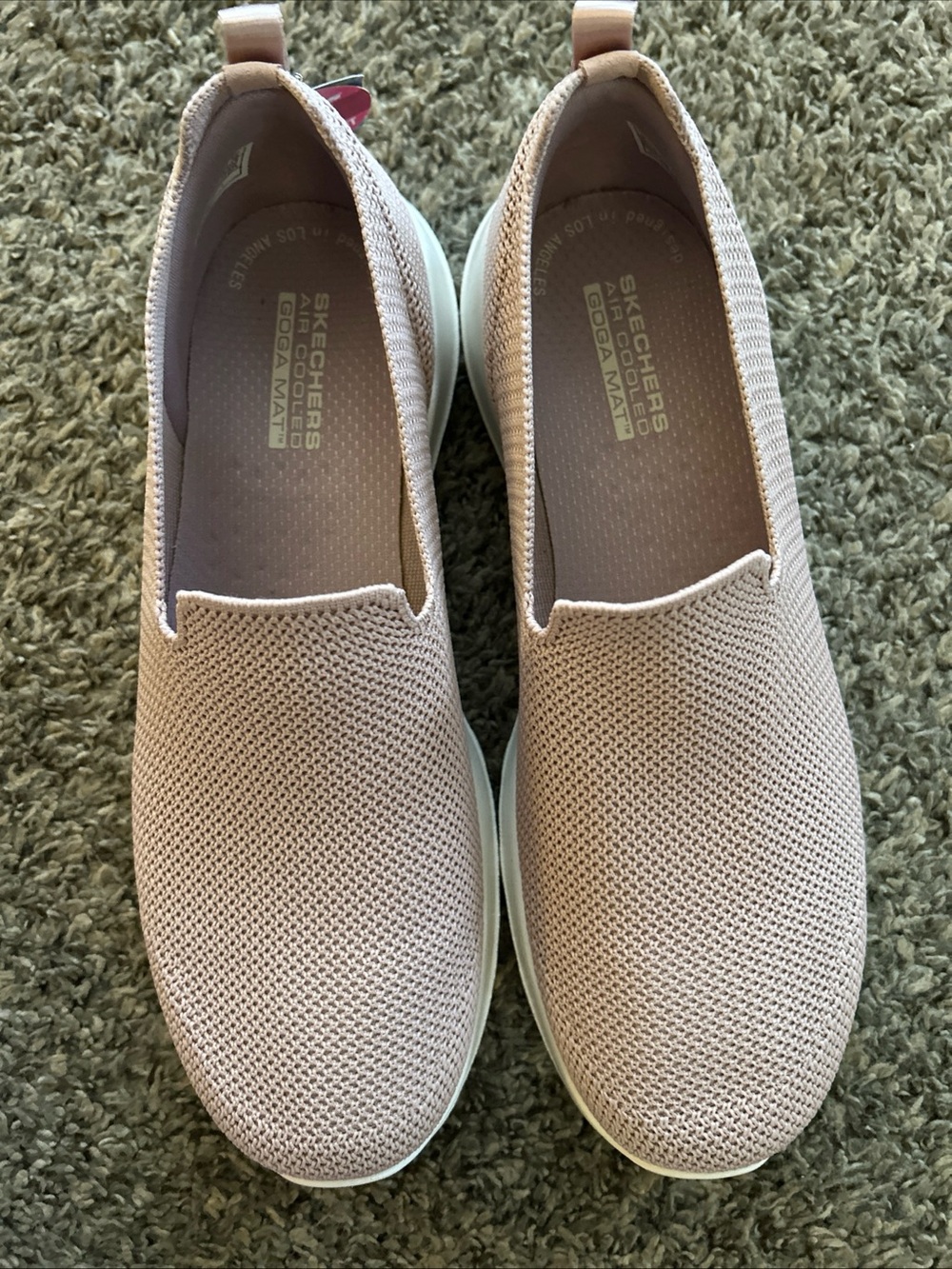 Skechers Breathable Knit Slip-On Mules in Blush NWT - Picture 7 of 7
